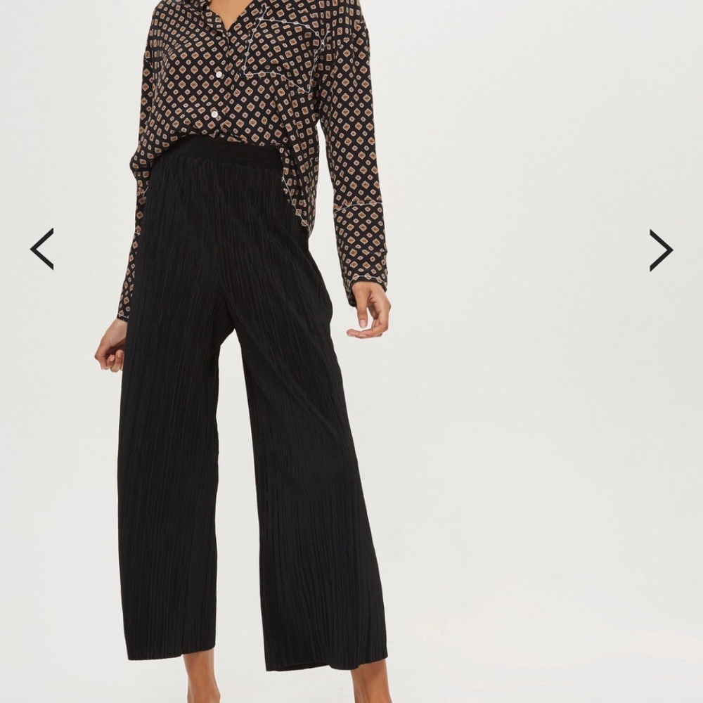 Topshop Plisse Pants